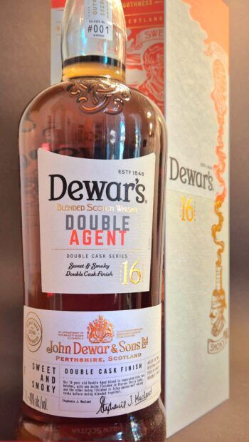 EXKLUSIV DEWAR`S DOUBLE AGENT 16 JAHRE, SERIE 1# 1000ML